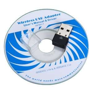   150Mbps USB WiFi Wireless LAN 802.11N Adapter: Computers & Accessories