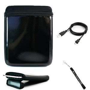  Durable Nylon Carbon Fiber Material For Verizon Motorola Xoom Tablet 