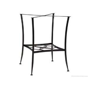 Woodard Universal Wrought Iron Bar Height Dining Patio Table Base Only 